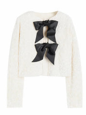 Sequin Cardigan with hand-stitched front - Glamm