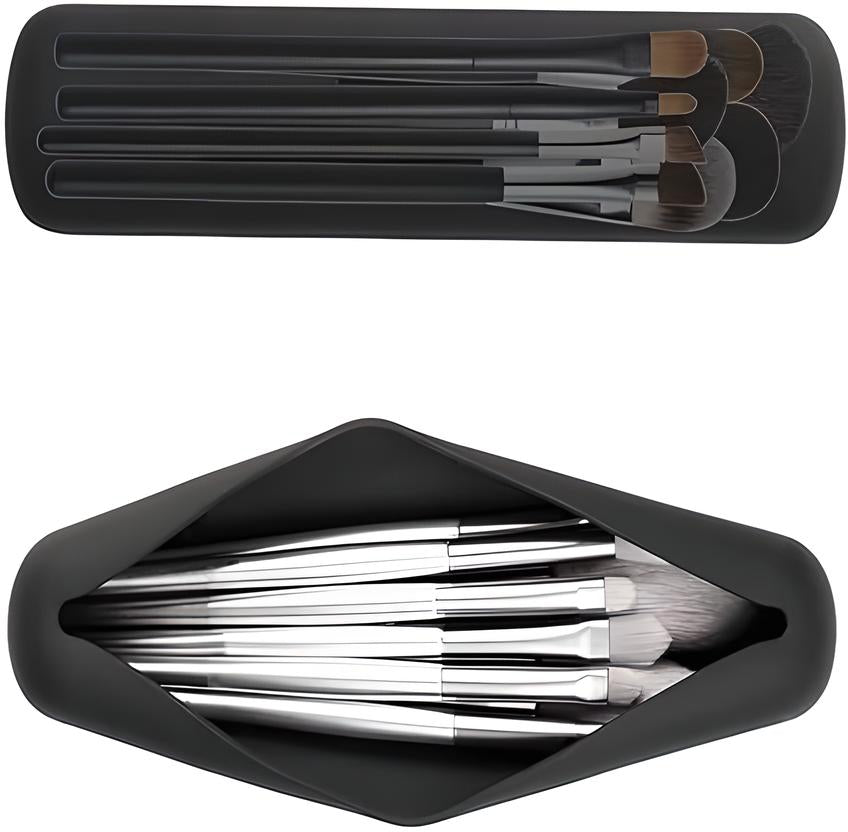 Isla | 3-Piece Makeup Brush Case Set