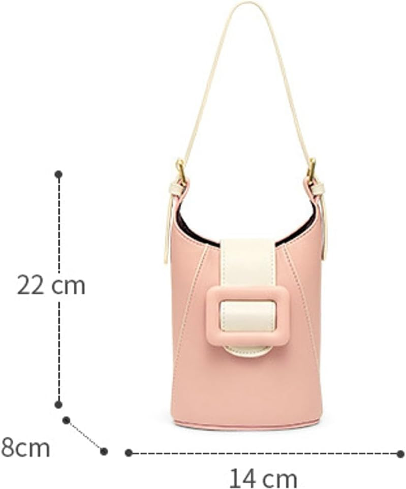 Aubrey | Chic Bucket Bag with Bold Buckle Design