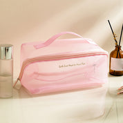 Mila | Spacious Travel Toilet Bag Made of Mesh Material