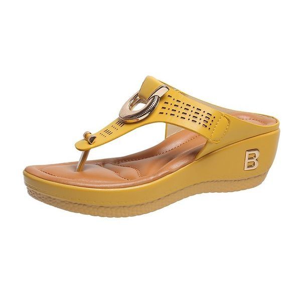 Adelaide | Leather Wedge Sandals