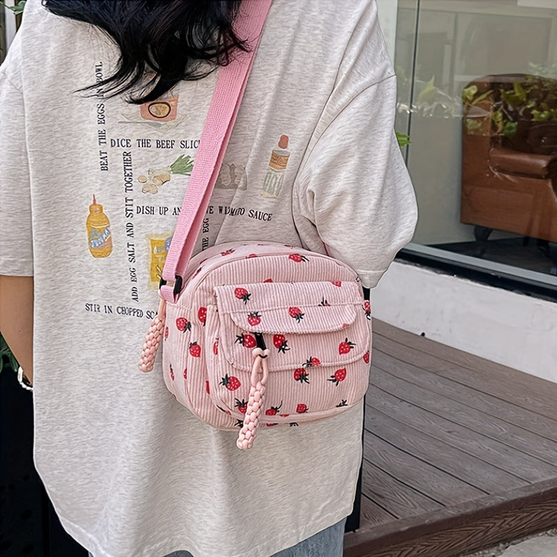 Louisa | Chic Strawberry Crossbody Mini Bag