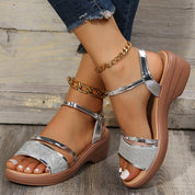 Rosalyn | Silver Women's Sandals