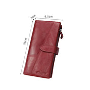 Berkley | RFID-Safe Vintage Leather Travel Wallet