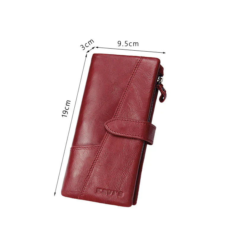Berkley | RFID-Safe Vintage Leather Travel Wallet