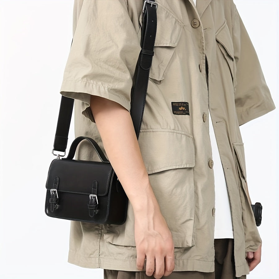 Nicolo | Compact Crossbody Bag with Classic Buckle Design