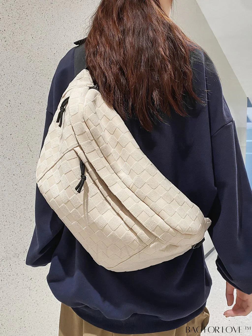 Sully | Woven Textured Sling Bag for Everyday Carry