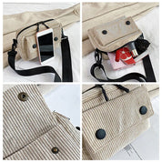 Kayla | Compact Corduroy Crossbody Bag