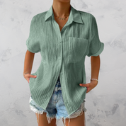 Quinn | Casual Lightweight Button-Up Shirt