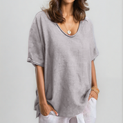 Eloise | Soft and Breathable V-Neck Shirt