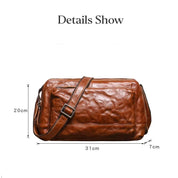Joseph | Vintage Multi-Function Crossbody Bag with Secure Zippers