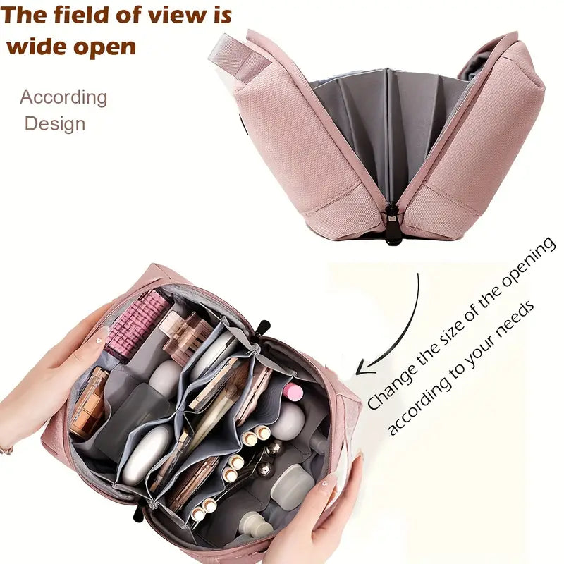 Solene | Stylish Organizer with Large Capacity, Waterproof Cosmetic Bag