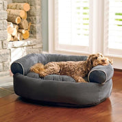 Orthopedic dog bank with soft filling - Calmpaw Sofa