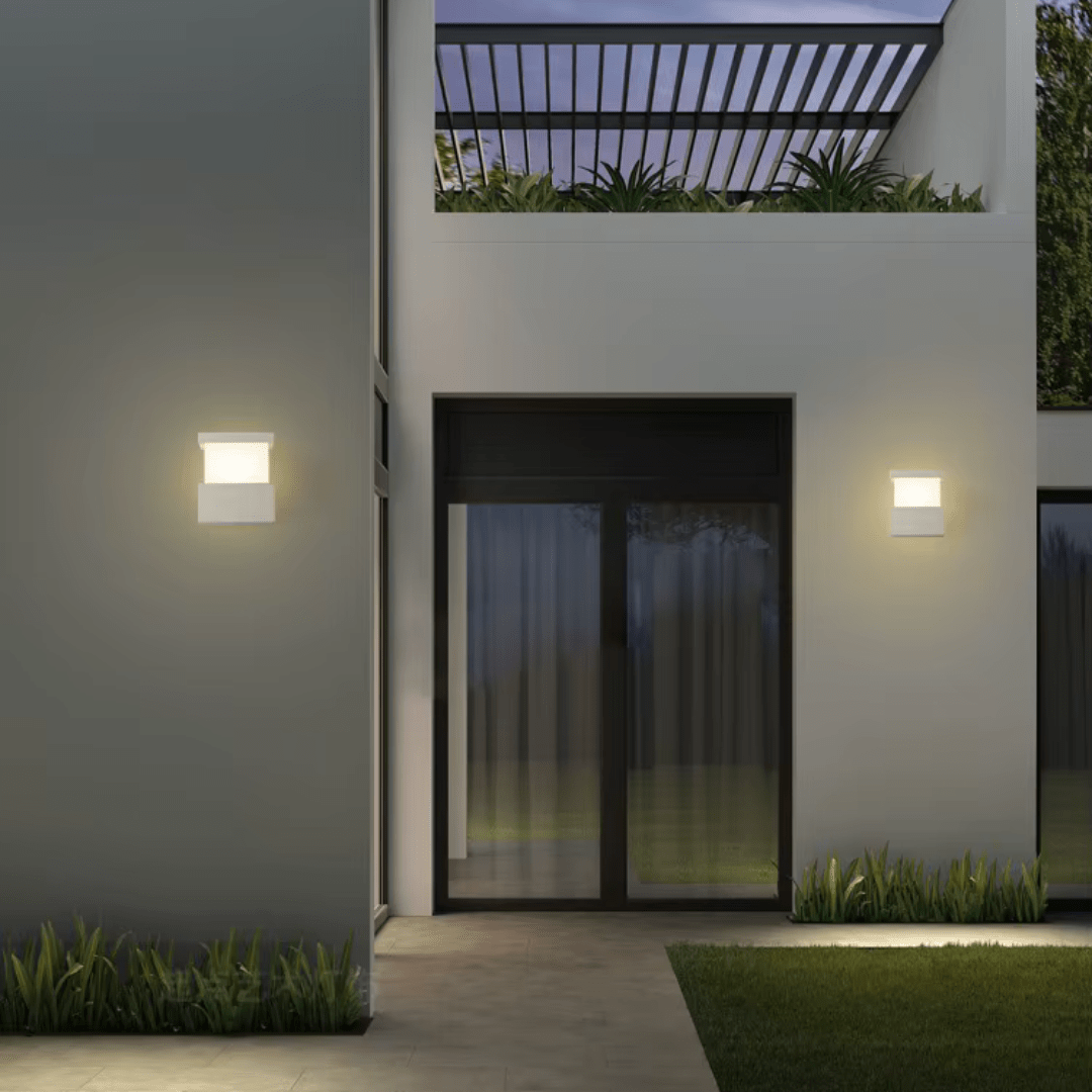 Waterproof LED Outdoor Wall Lamp - Energy Efficient, Weather-Resistant Light Fixture for Gardens and Patios-3