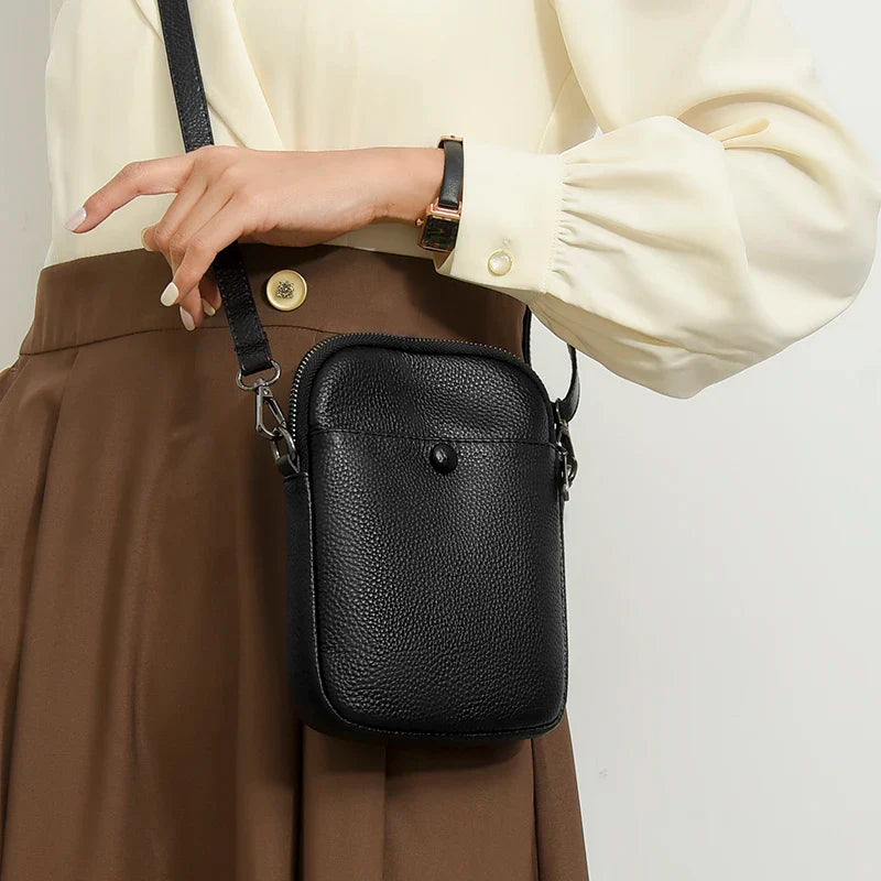 Natalia |  Sleek Crossbody Bag with Compact Organization