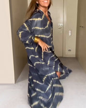 Madison | Loose V-Neck Dress Maxi