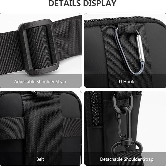 Roger | Versatile Waist Pack with Multiple Compartments