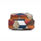 Nancy | Geometric Sling Bag with Multiple Zipper Pockets