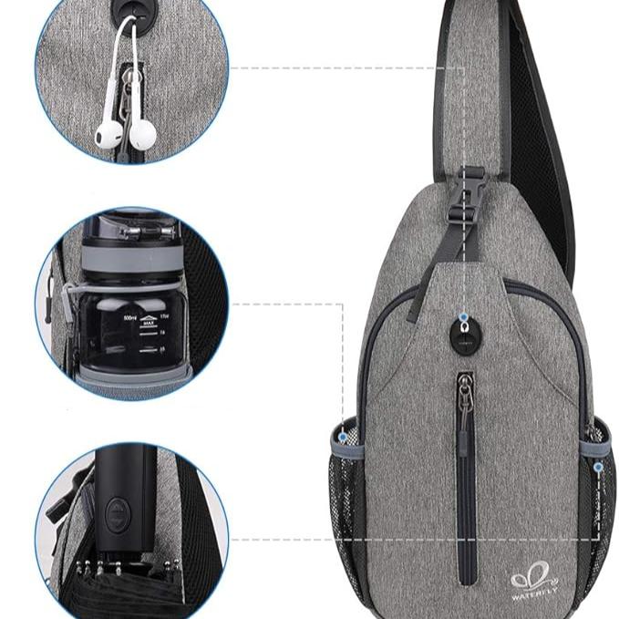 Tyler | Ergonomic Sling Backpack for Everyday and Outdoor Use