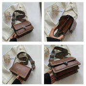 Maura | Elegant Square Crossbody Bag with Decorative Strap
