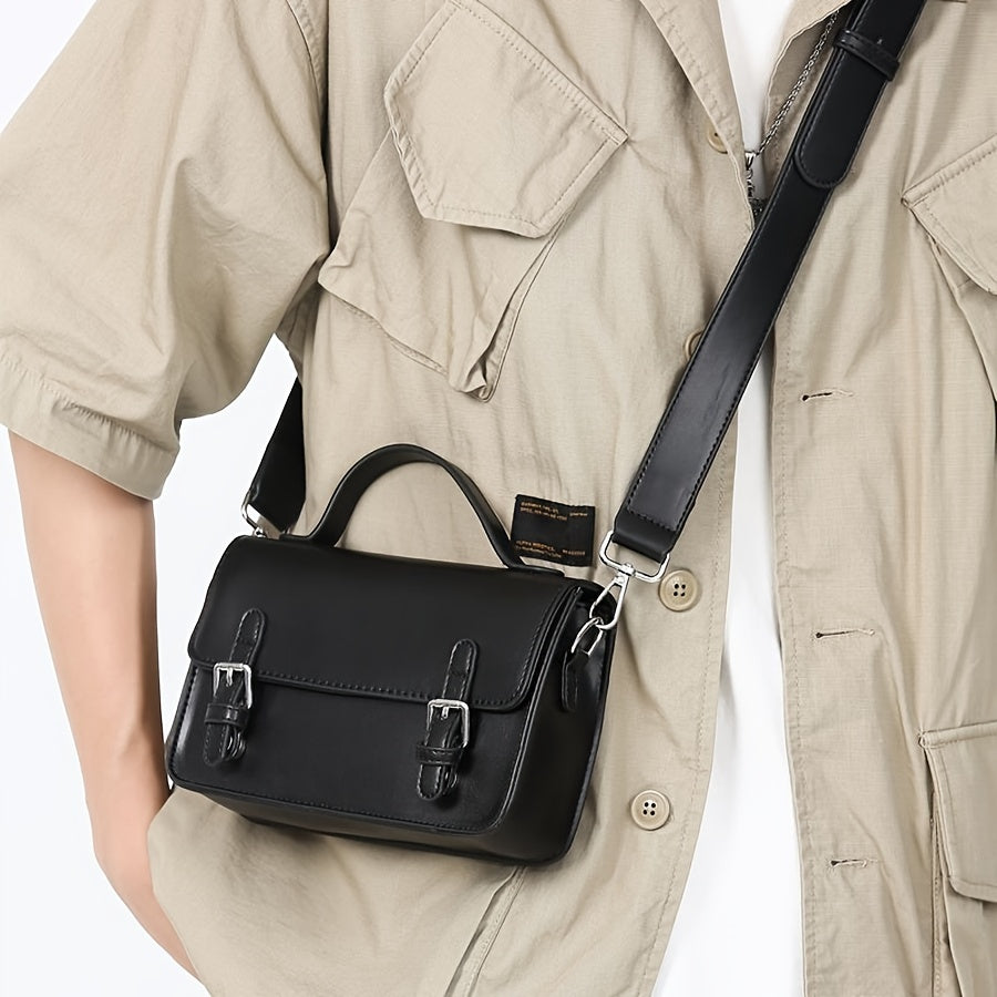 Nicolo | Compact Crossbody Bag with Classic Buckle Design