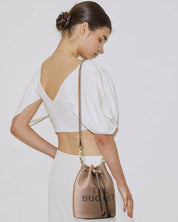 Ellie | Chic Bucket Bag with Drawstring