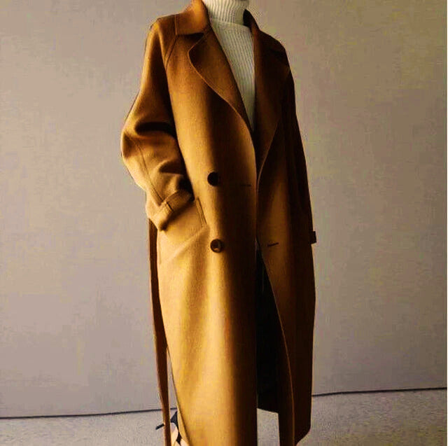 CECILAS | Long Wool Coat