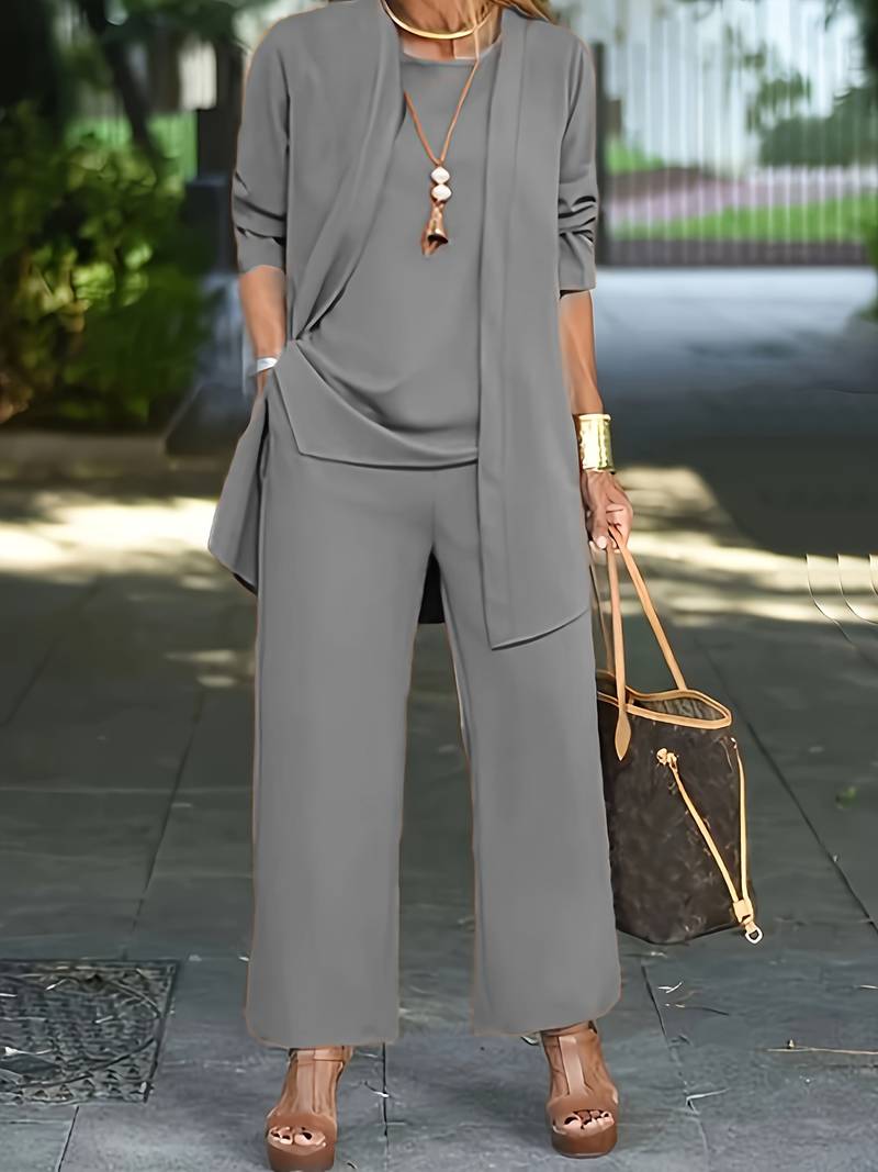 Eve | Trendy & Versatile Trio Set Outfit for Women