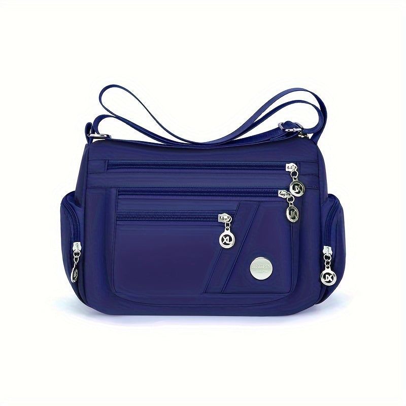 Sandy | Versatile Multi-Zipper Shoulder Bag for Everyday Organization