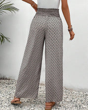 Susy | Women's Pants with Geometric Print