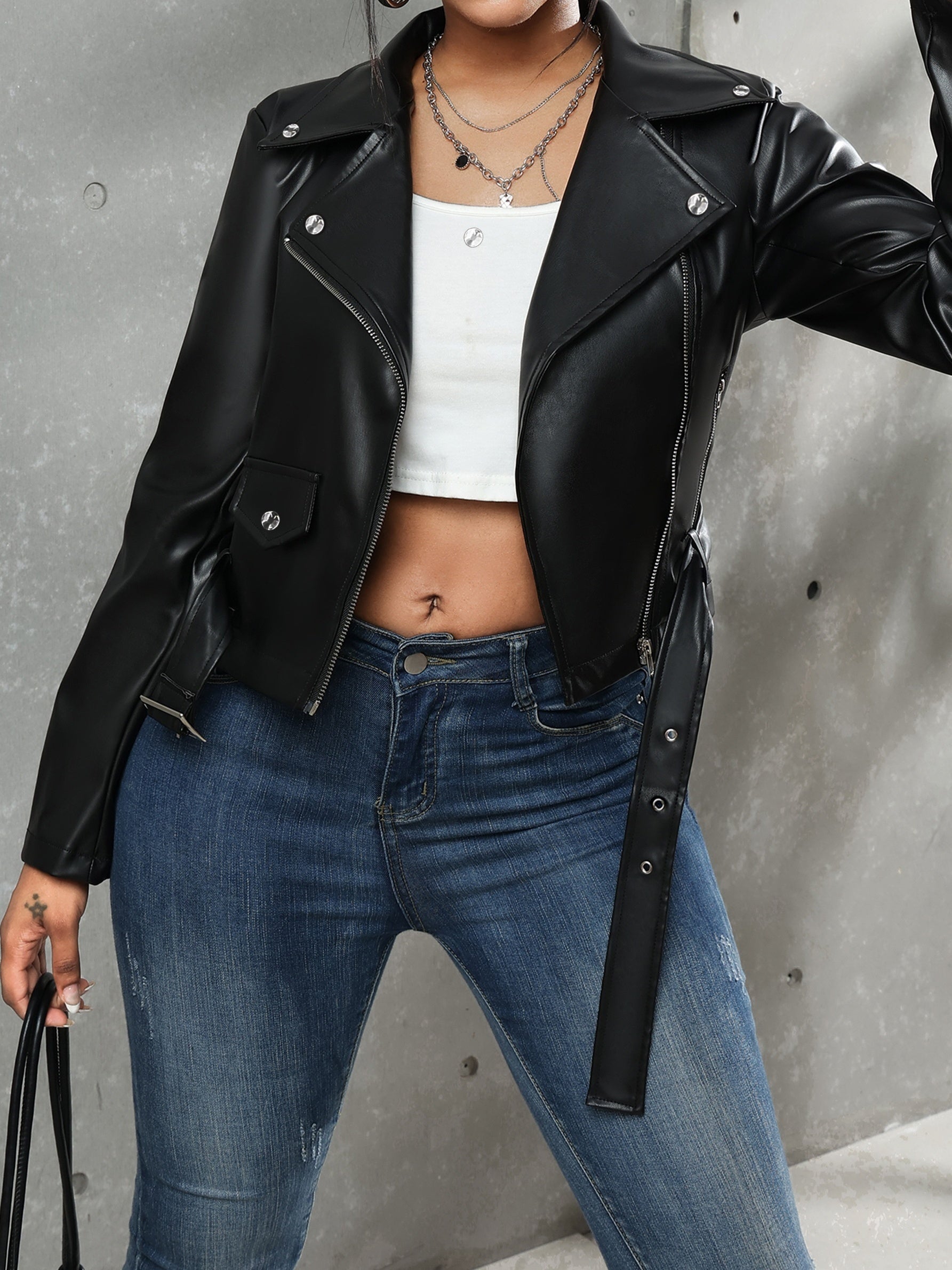 Phoebe | Rebel Chic Biker Jacket