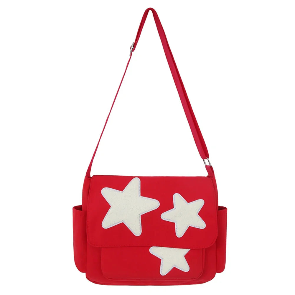 Melissa | Star-Themed Crossbody and Shoulder Bag with Adjustable Strap