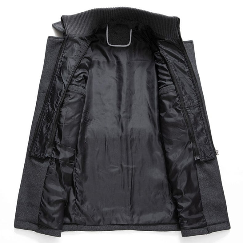 Geoffrey | Elite Men's Sleek Trench Coat