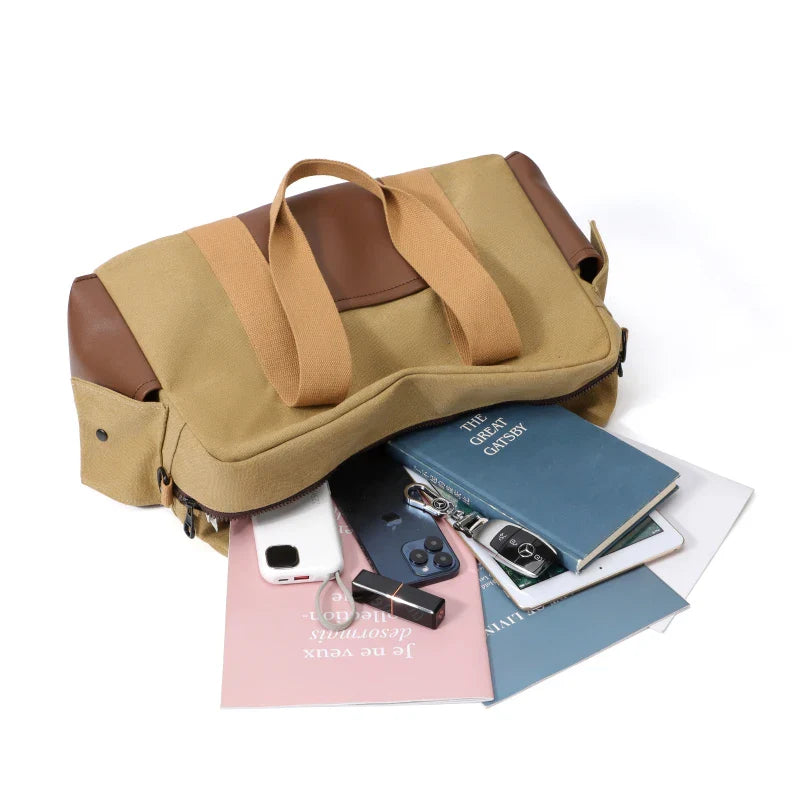 Leo | Vintage Versatile Travel and Gym Duffel Bag