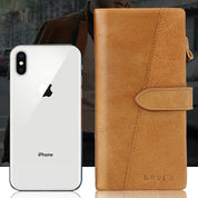 Berkley | RFID-Safe Vintage Leather Travel Wallet