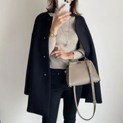 HADLEE | Stylish Rectangular Fur Jacket
