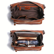 Joseph | Vintage Multi-Function Crossbody Bag with Secure Zippers