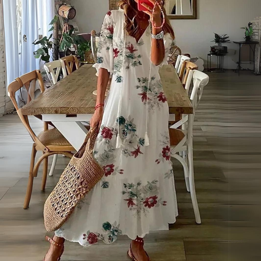 Ana | Maxi Dress Flowerprint
