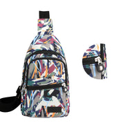 Gracie | Nylon Waterproof  Colorful Sling Bag