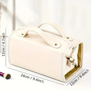 Luzille | Foldable Cosmetic Bag with Multiple Compartments for Hanging