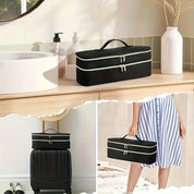 Sheila | Double-layer Storage Design Beauty Essentials Organizer