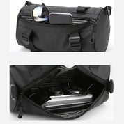 Keith | Compact Barrel Crossbody Bag for Modern and Practical Style