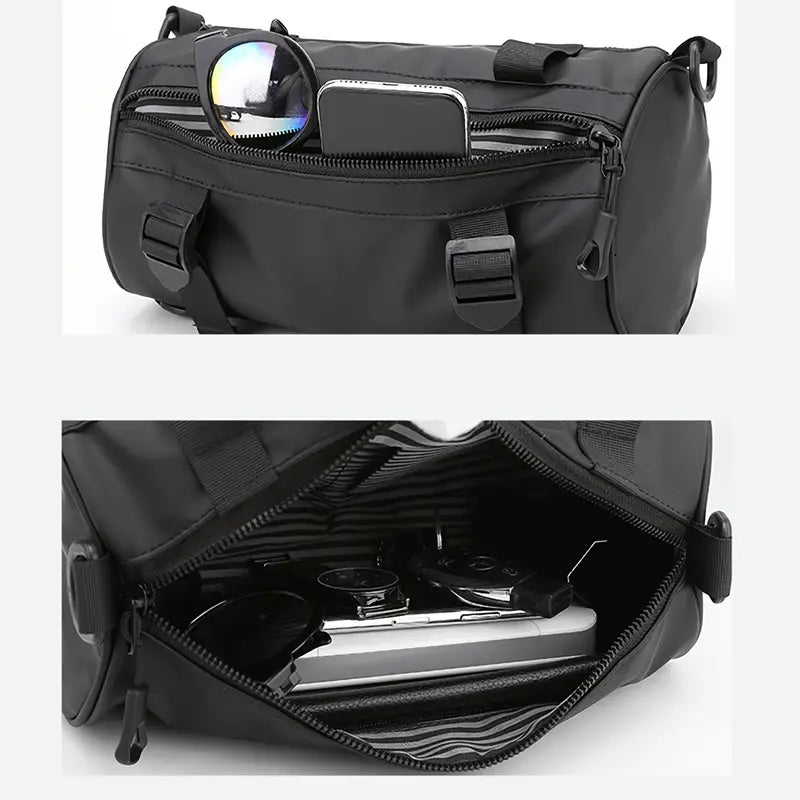 Keith | Compact Barrel Crossbody Bag for Modern and Practical Style