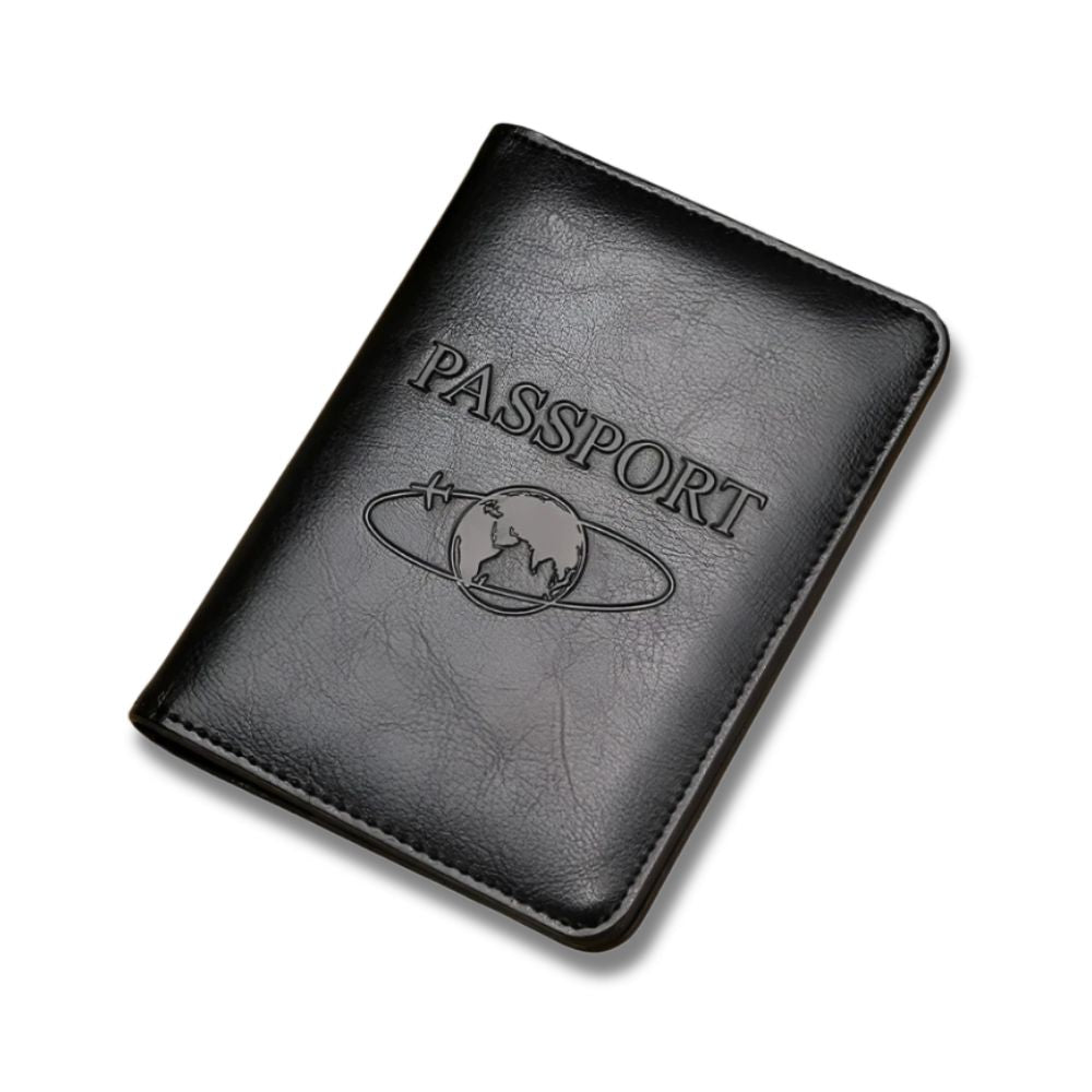 Aileen | Genuine Cowhide Travel Wallet Passport Holder