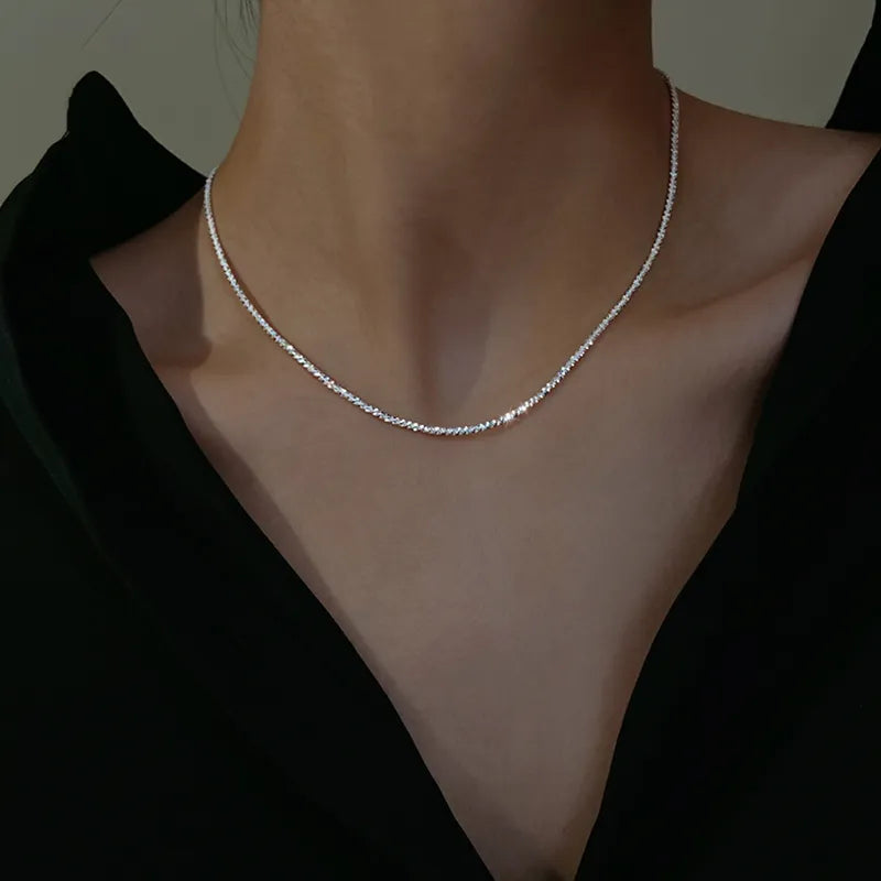 LuxeShine | Elegant Chain Necklace for Effortless Glamour