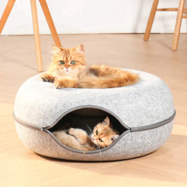 Luxury cat bed and playhouse - Whiskernest