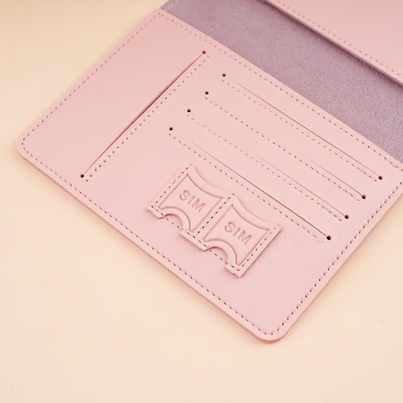 Linda | RFID-blocking Passport Card Holder Travel Wallet