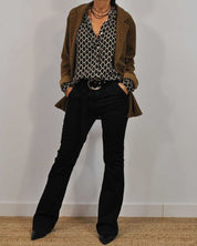 Ella | V-Neck Blouse Spring