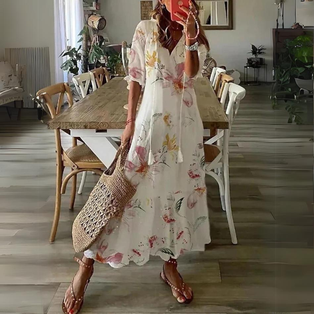 Ana | Maxi Dress Flowerprint