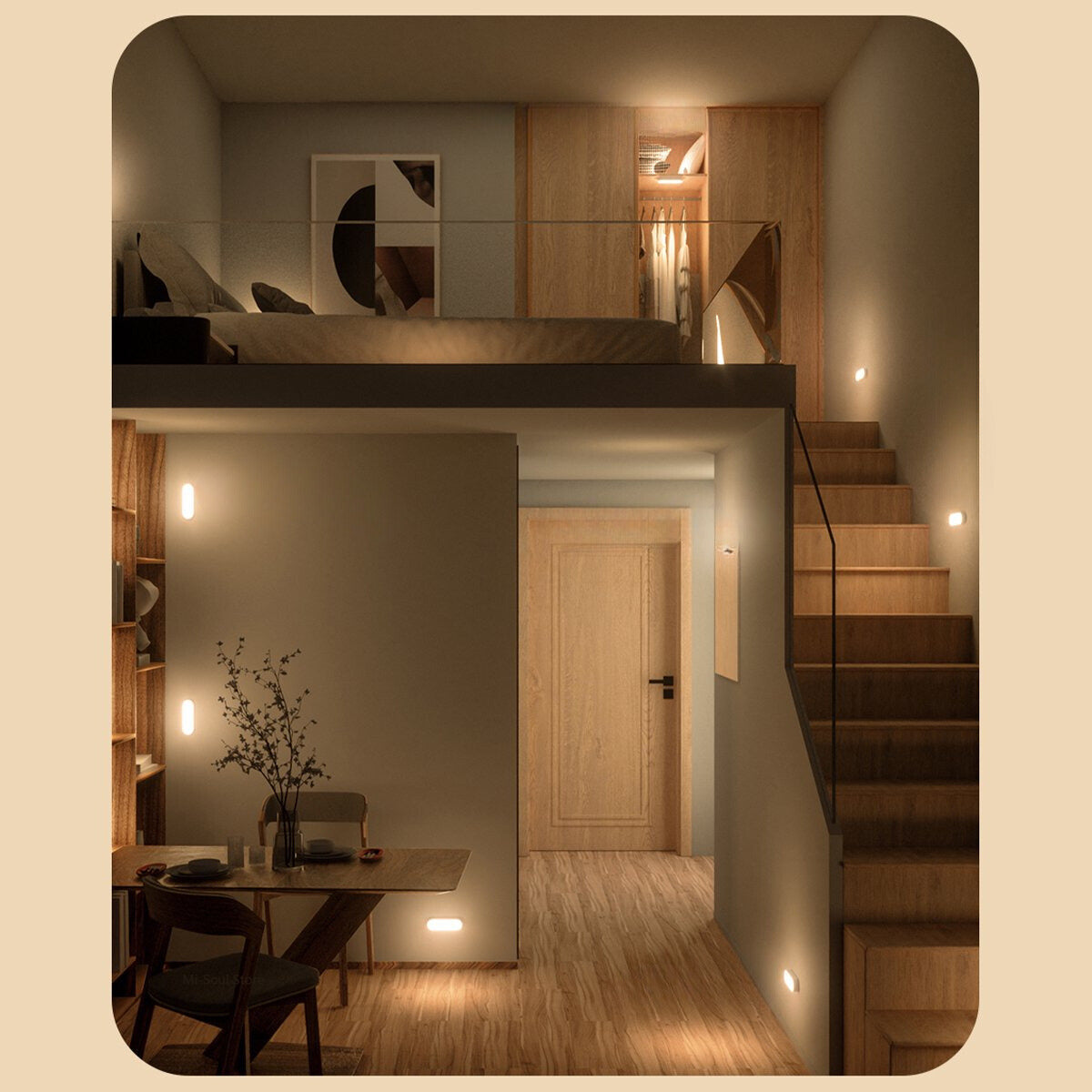 Serene | Energy-Saving & Convenient Motion Sensor Wall light